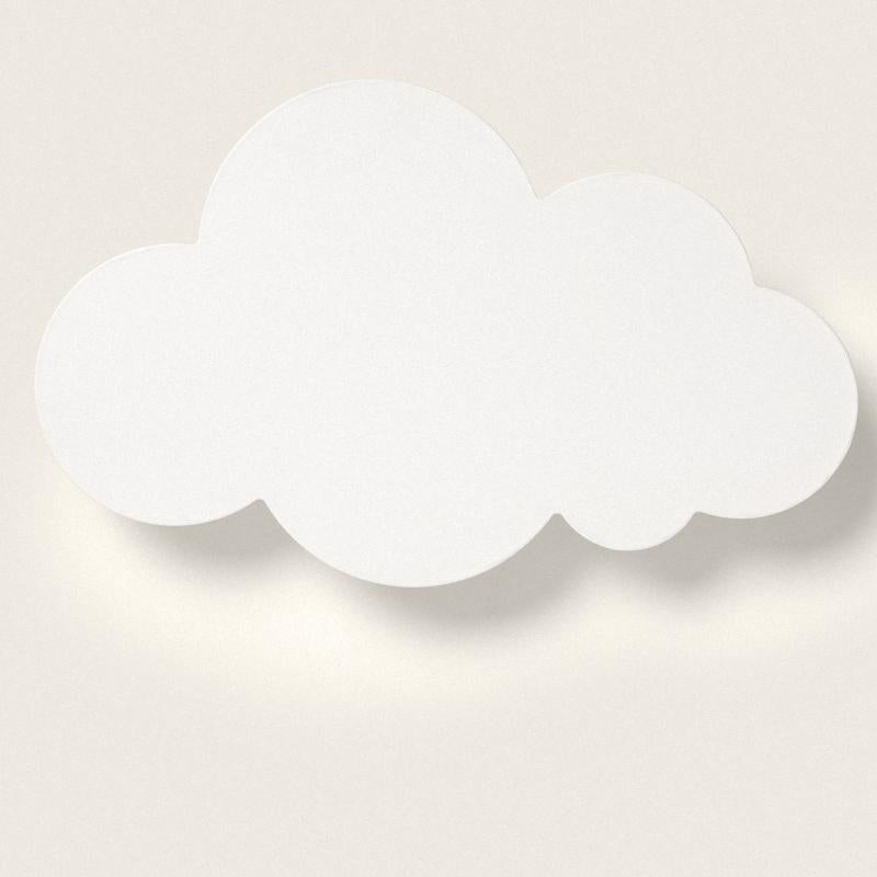 Candeeiro de Parede LED 10W em Metal Infantil Cloudy