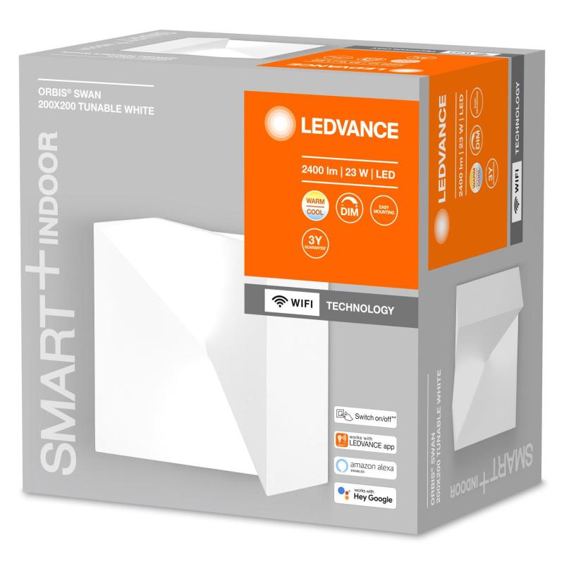 Aplique de Parede LED 12W Smart+ WiFi ORBIS Swan LEDVANCE 4058075574052