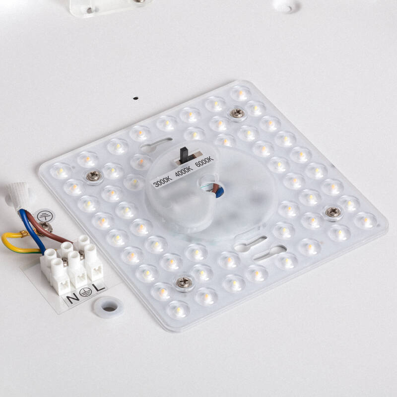 Aplique de Parede LED 18W Metal e Metacrilato CCT Seleccionável Camden M