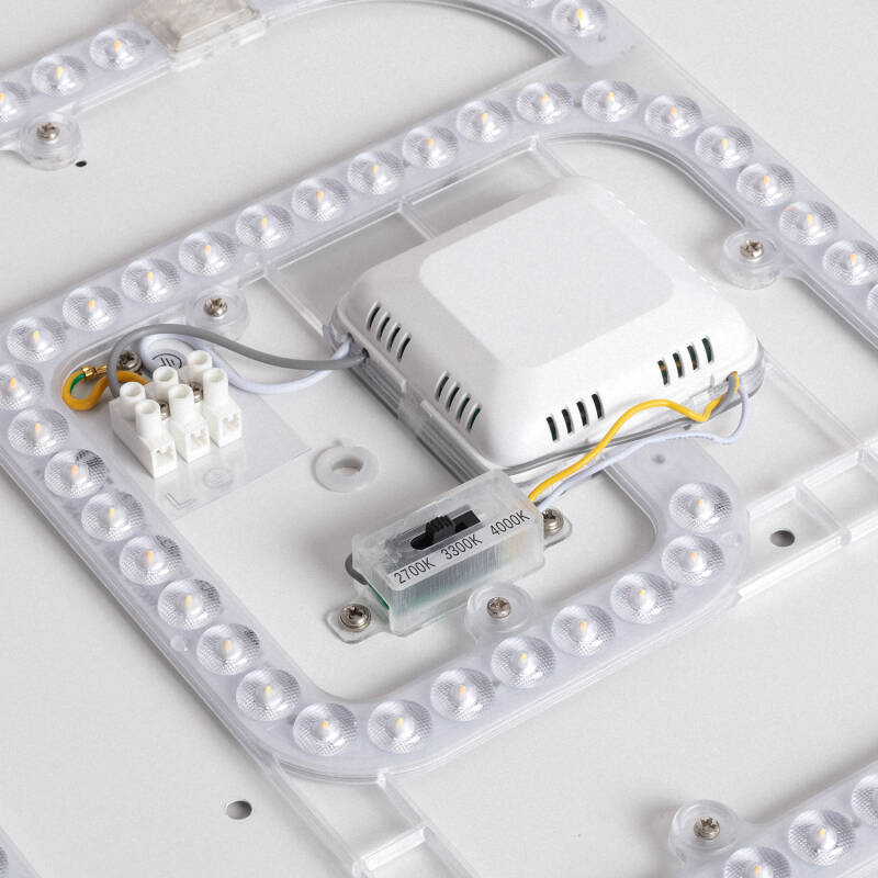 Aplique de Parede LED 30W Metal e Metacrilato CCT Seleccionável Camden L