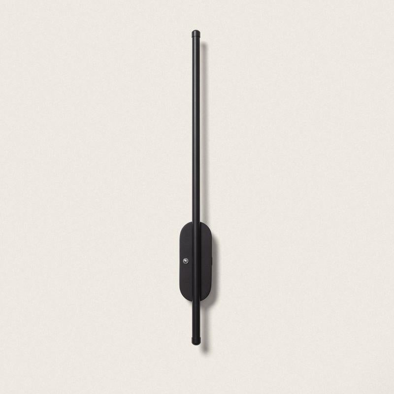 Aplique de Parede LED 3W com Bateria USB Recarregável Metal Aura