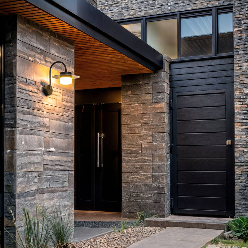 Aplique de Parede LED 5W Exterior Alumínio Ziapka