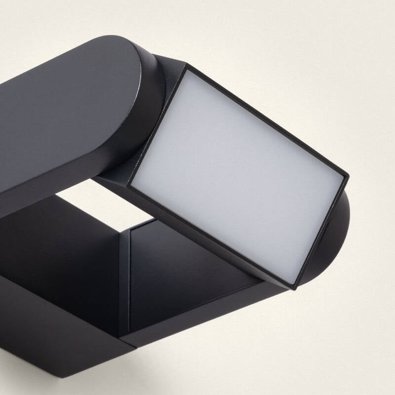 Aplique de Parede LED 6W de Alumínio Byum Preto