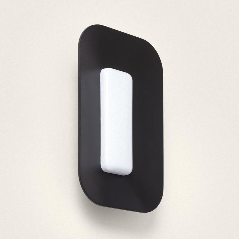 Aplique de Parede LED CCT Seleccionável 6W Rook Preto