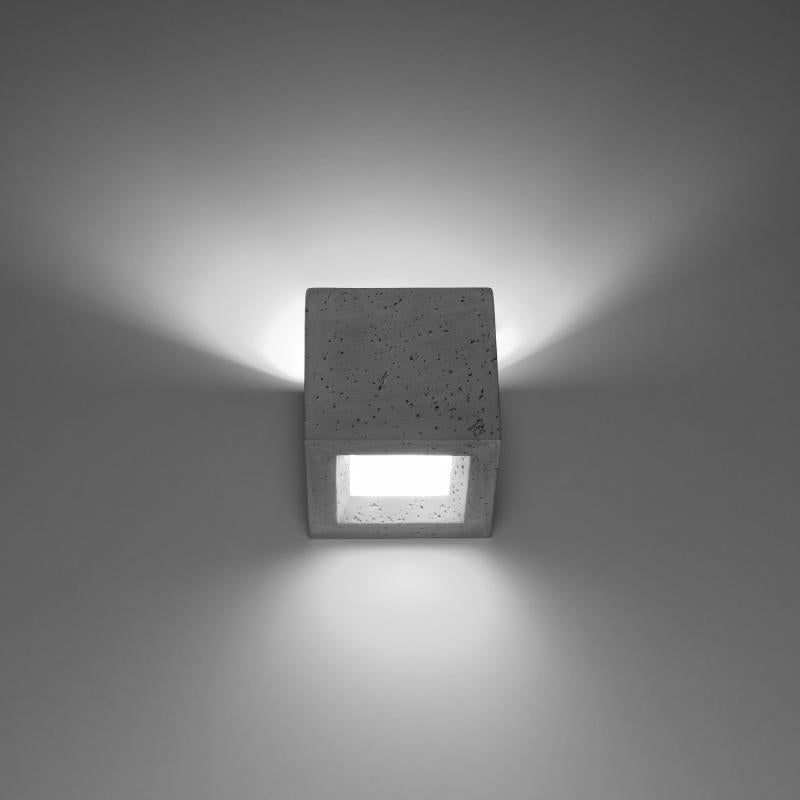 Aplique de Parede Leo Cimento SOLLUX