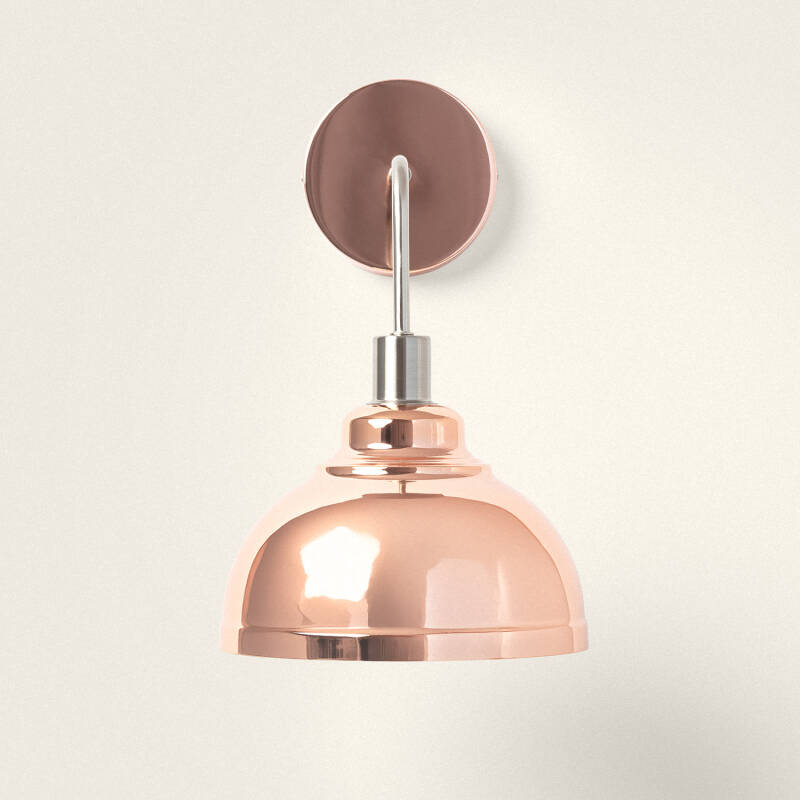 Aplique de Parede Metal 1 Foco Saloon para Lâmpada E14