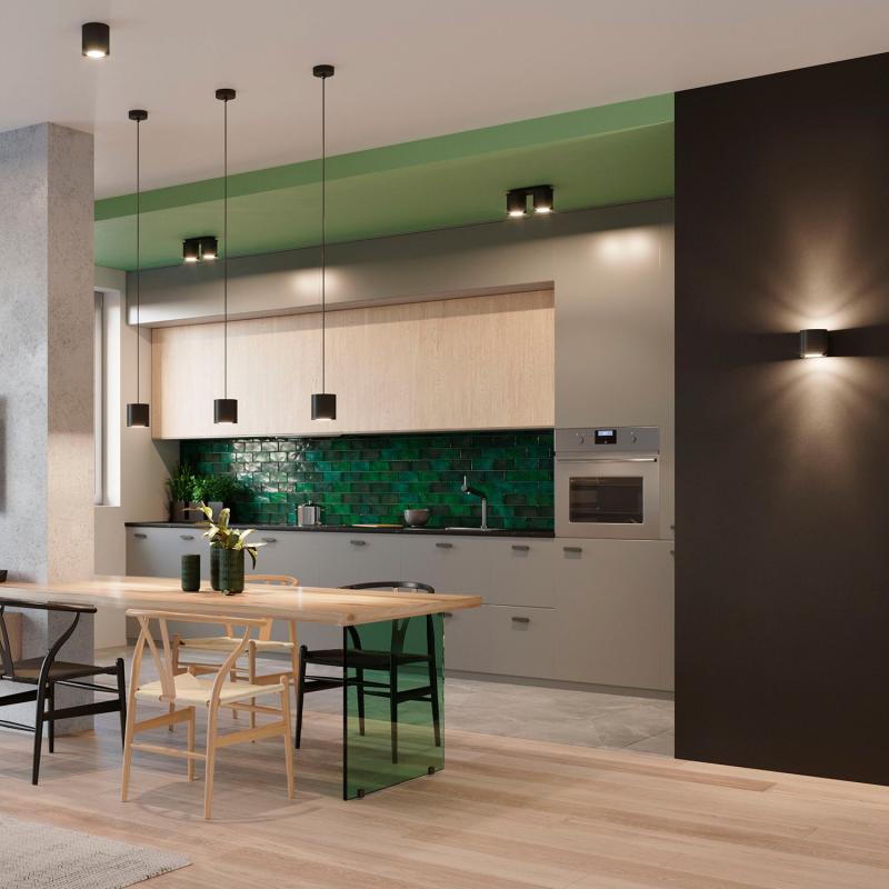 Aplique de Parede Orbis 1 Alumínio SOLLUX
