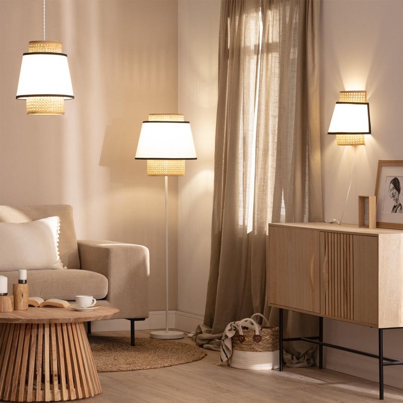Aplique de Parede Rattan Marya
