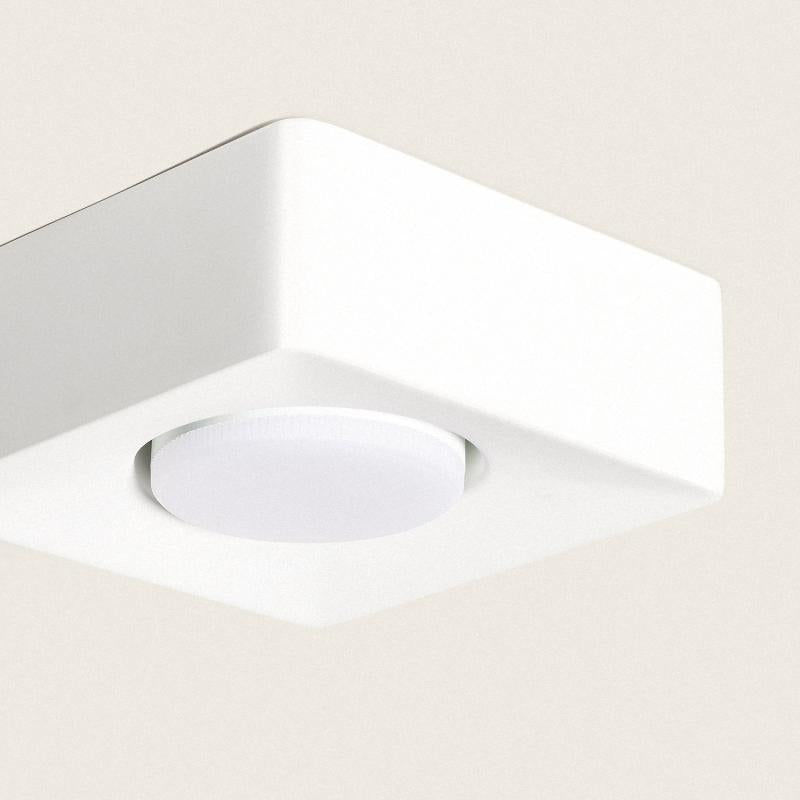 Aplique de Teto Gesso 1 Foco Quman