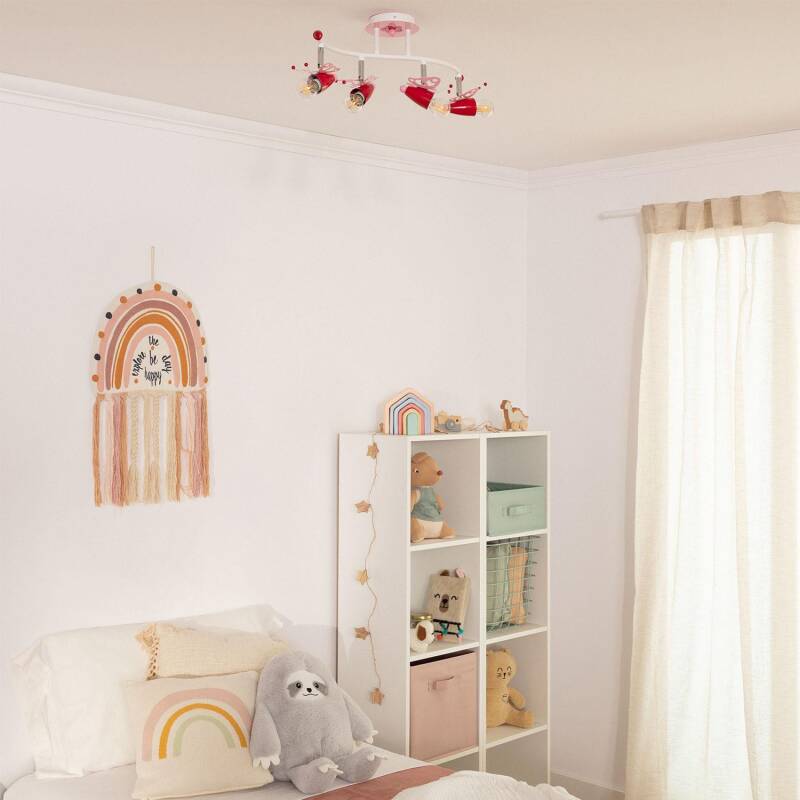 Aplique de Teto Infantil Metal Papilio