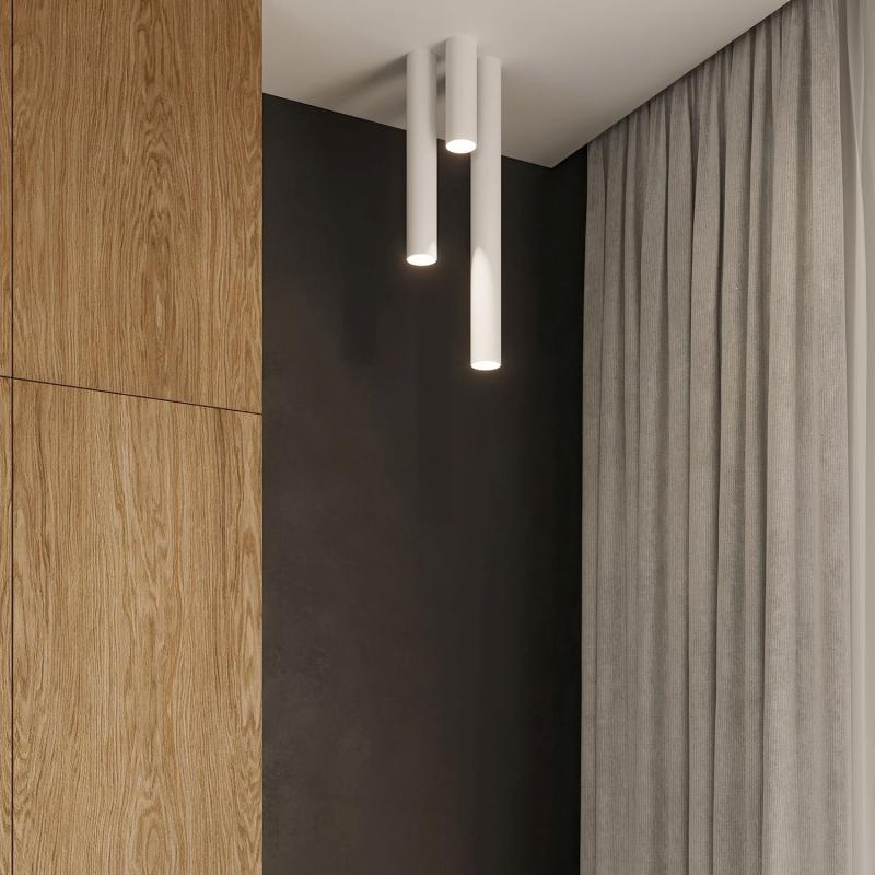 Aplique de Teto Lagos 10 Metal SOLLUX