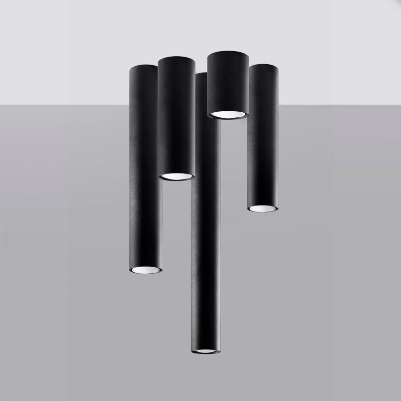 Aplique de Teto Lagos 40 Metal SOLLUX