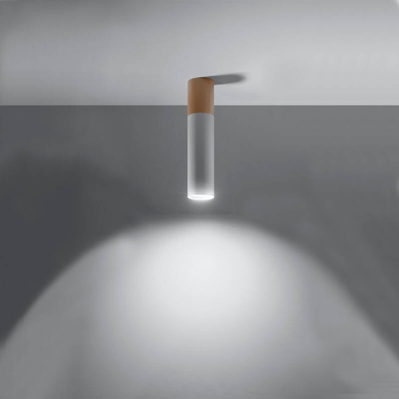 Aplique de Teto Pablo Madeira SOLLUX