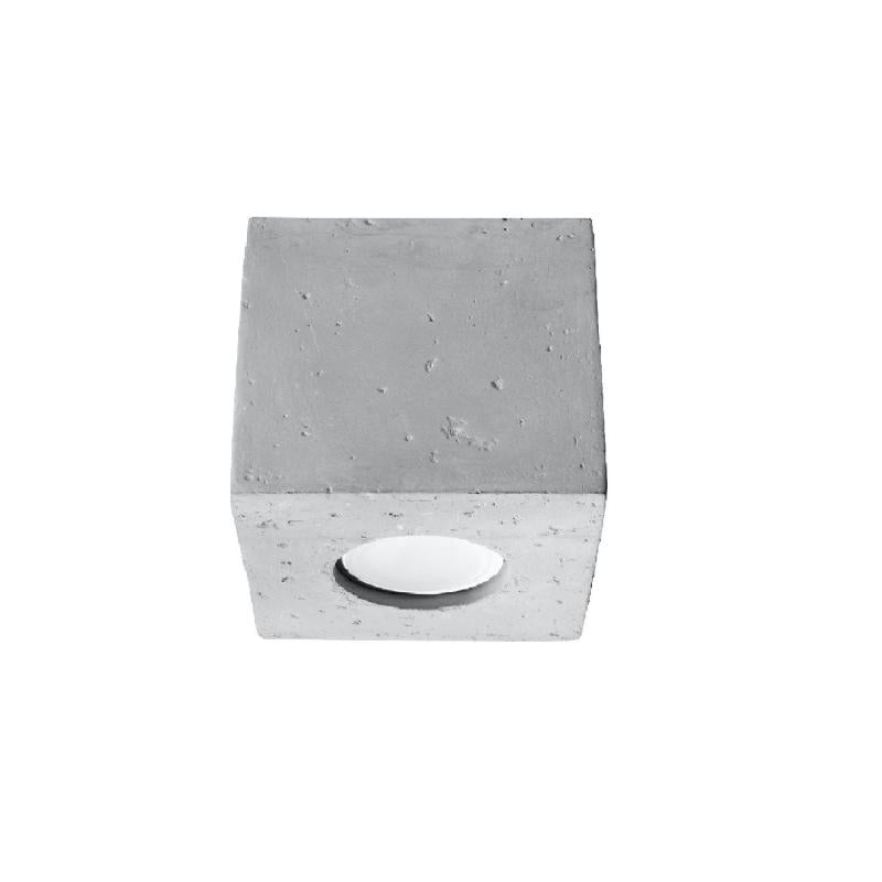 Aplique de Teto Quad Betão SOLLUX