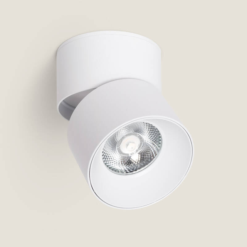Aplique LED 15W Alumínio Circular Branco New Onuba