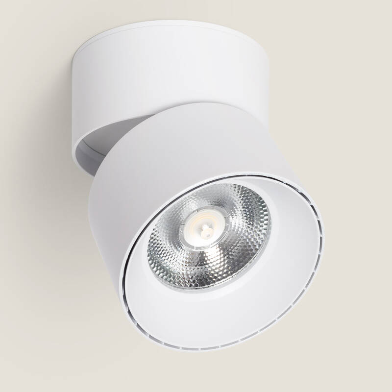 Aplique LED 30W Alumínio Circular New Onuba Branco