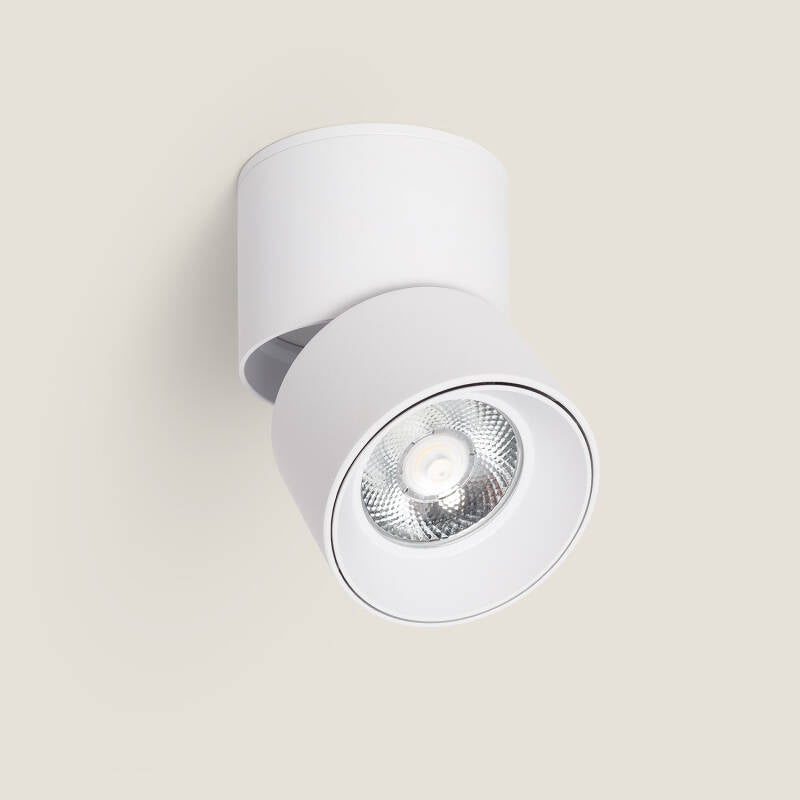 Aplique LED 7W Alumínio Circular Branco New Onuba