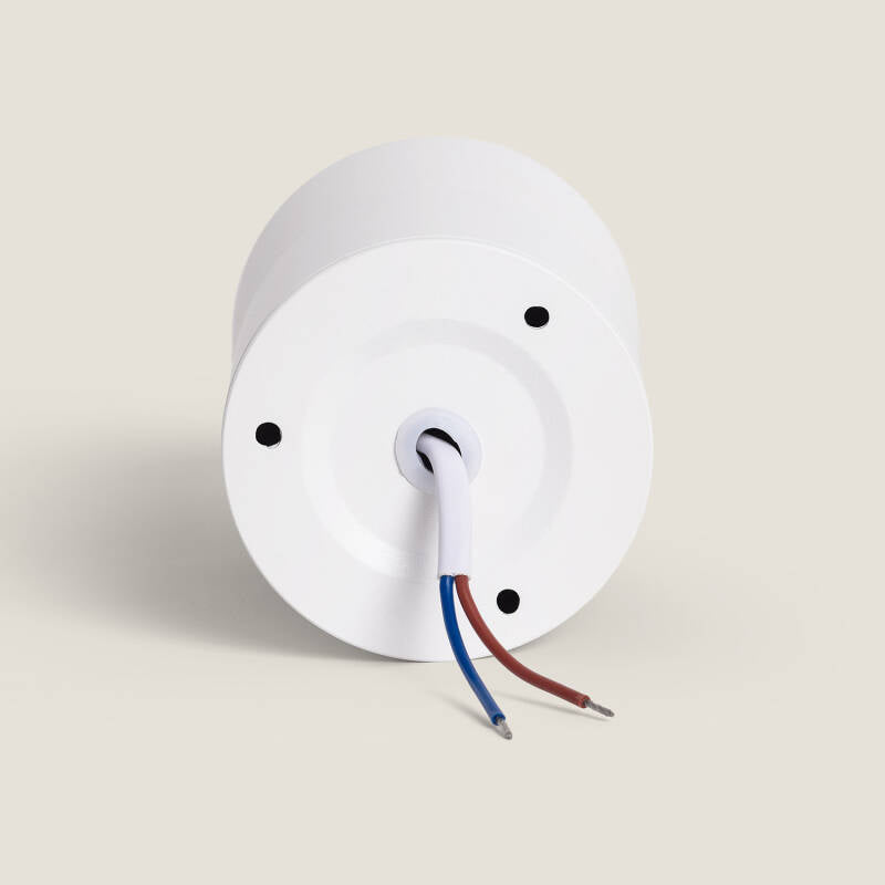 Aplique LED 7W Alumínio Circular Branco New Onuba