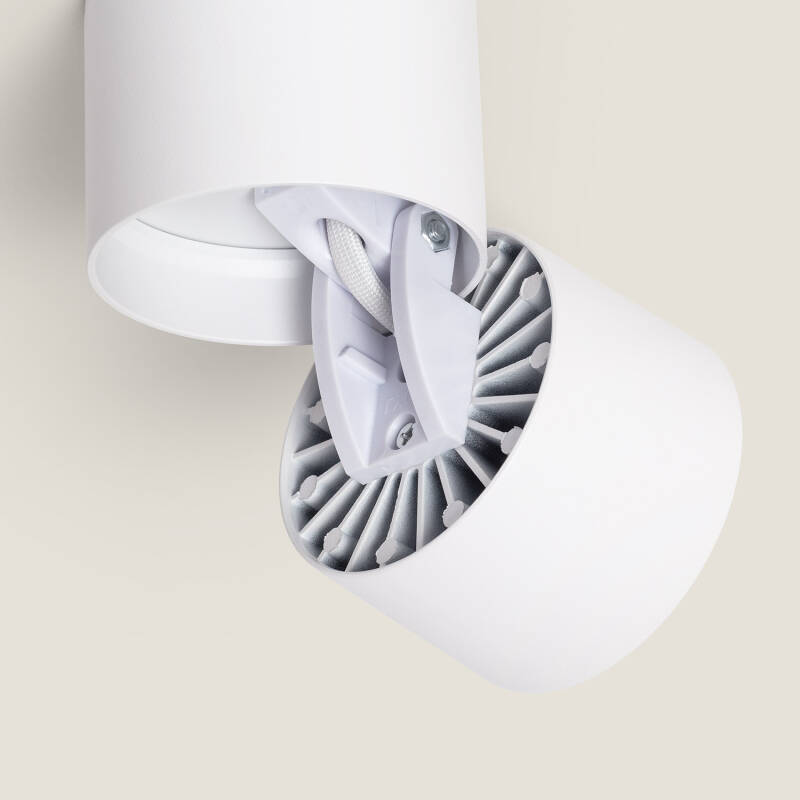 Aplique LED 7W Alumínio Circular Branco New Onuba