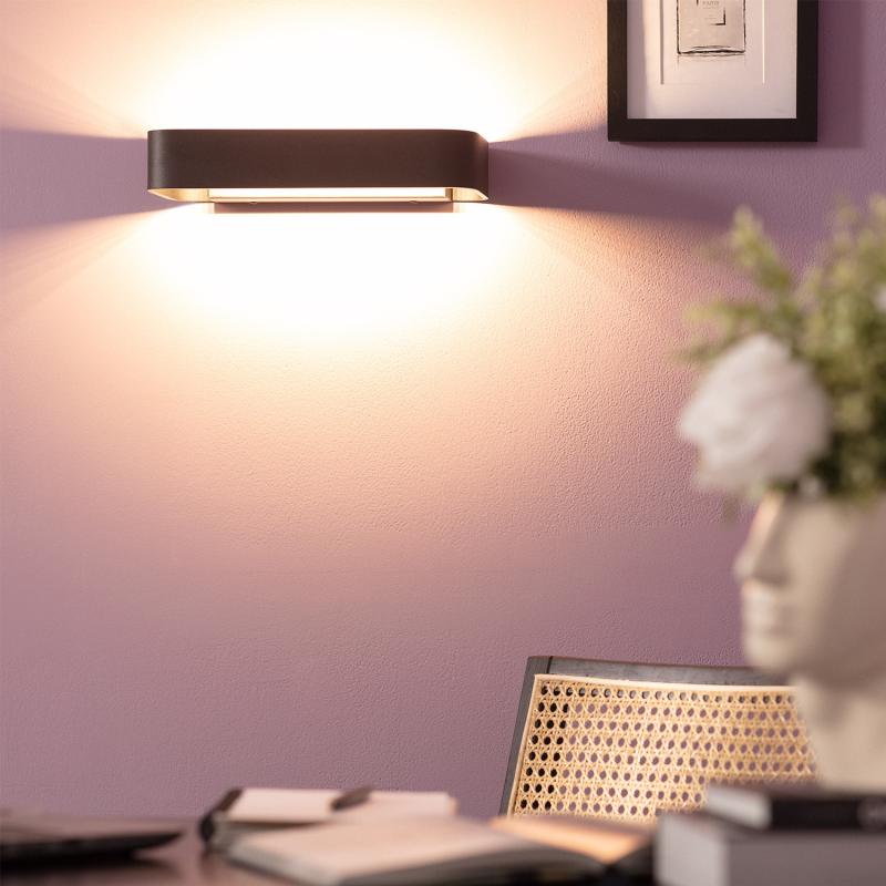 Aplique LED Deves 9W Preto