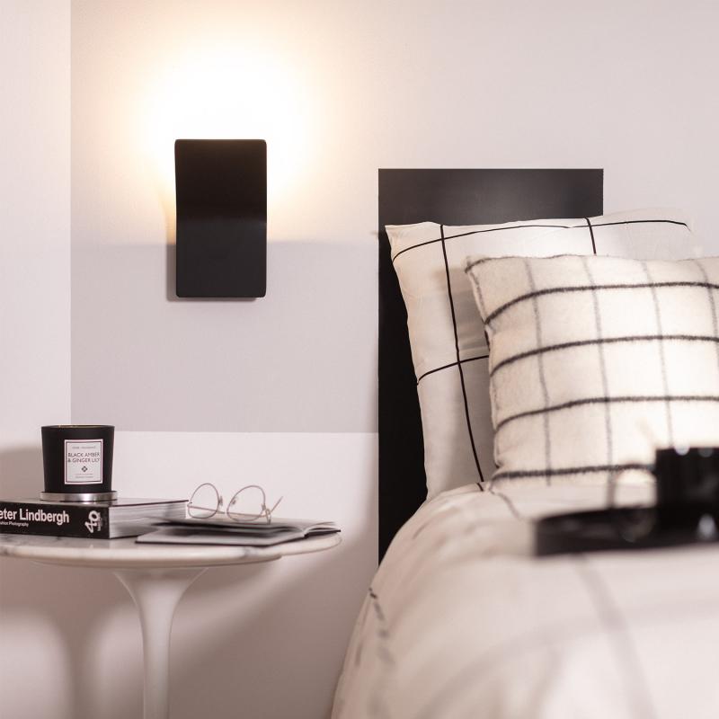 Aplique LED Lerna 6W Preto