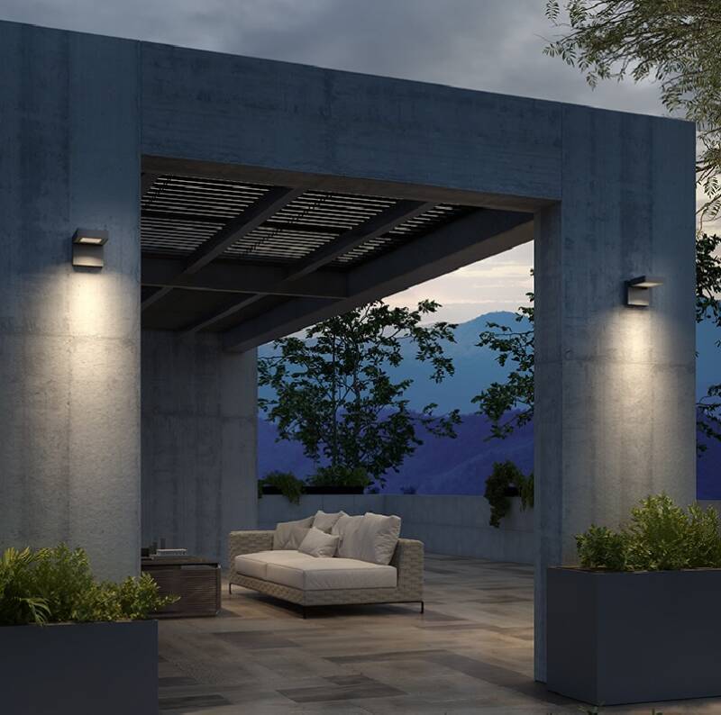 Aplique LED Modis Opal Single 13.2W Cinzento urbano CASAMBI LEDS-C4 05-E062-Z5-XB