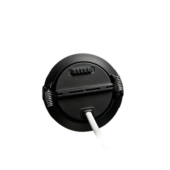 Aplique Redondo Preto LED 6W CCT 3000K-4000K-6500K | FILUX
