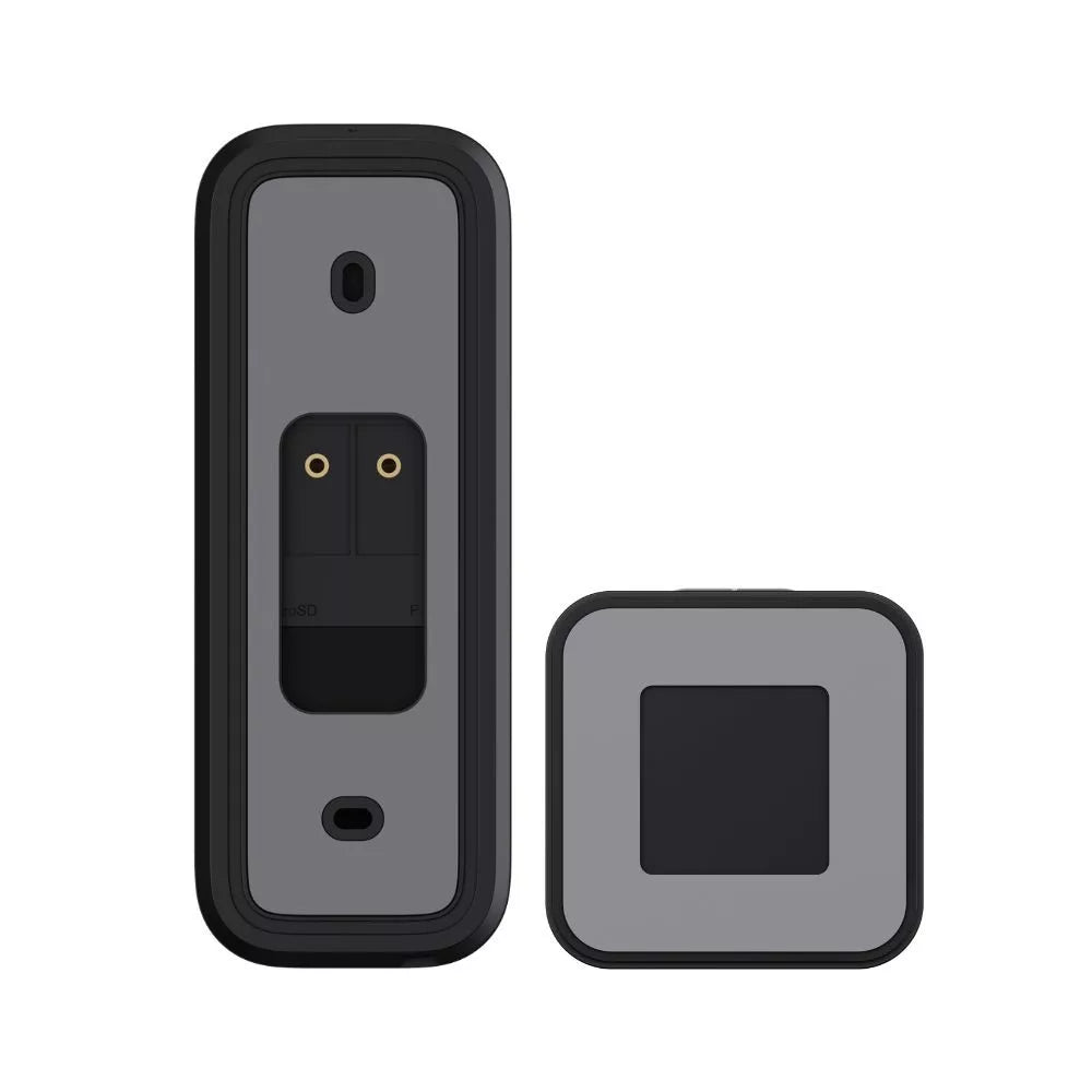 Doorbell Camera G400 Select (Wired) – Smart video doorbell com AI human, pet and package detection, Wi-Fi 6, preto (DB-C03D)