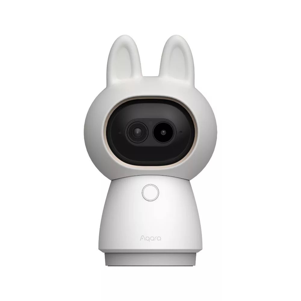 Aqara G350 CAMERA HUB – Smart pan/tilt/zoom camera com AI-powered face and pet recognition, Wi-Fi, Zigbee + Thread, Matter support, branco (CH-C14D)