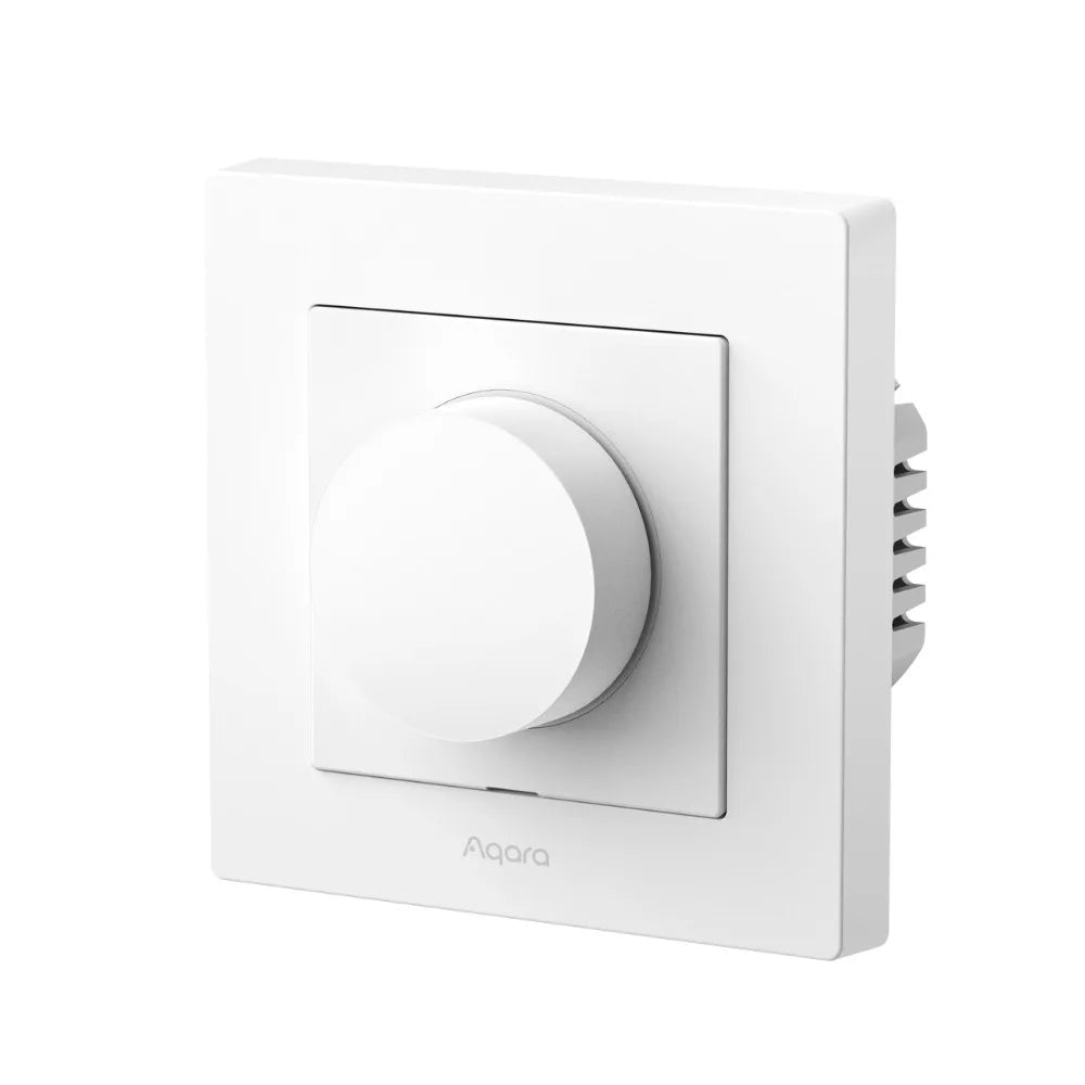 Aqara H2 Dimmer EU, Zigbee + Thread dimmer parede switch com universial wiring, branco