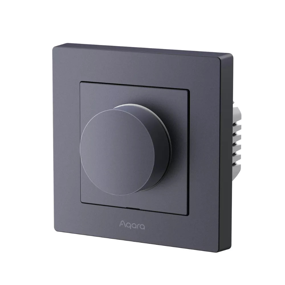 Aqara H2 Dimmer EU, Zigbee + Thread dimmer parede switch com universial wiring, grey
