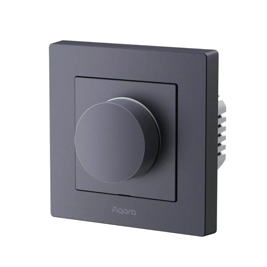 Aqara H2 Dimmer EU, Zigbee + Thread dimmer parede switch com universial wiring, grey