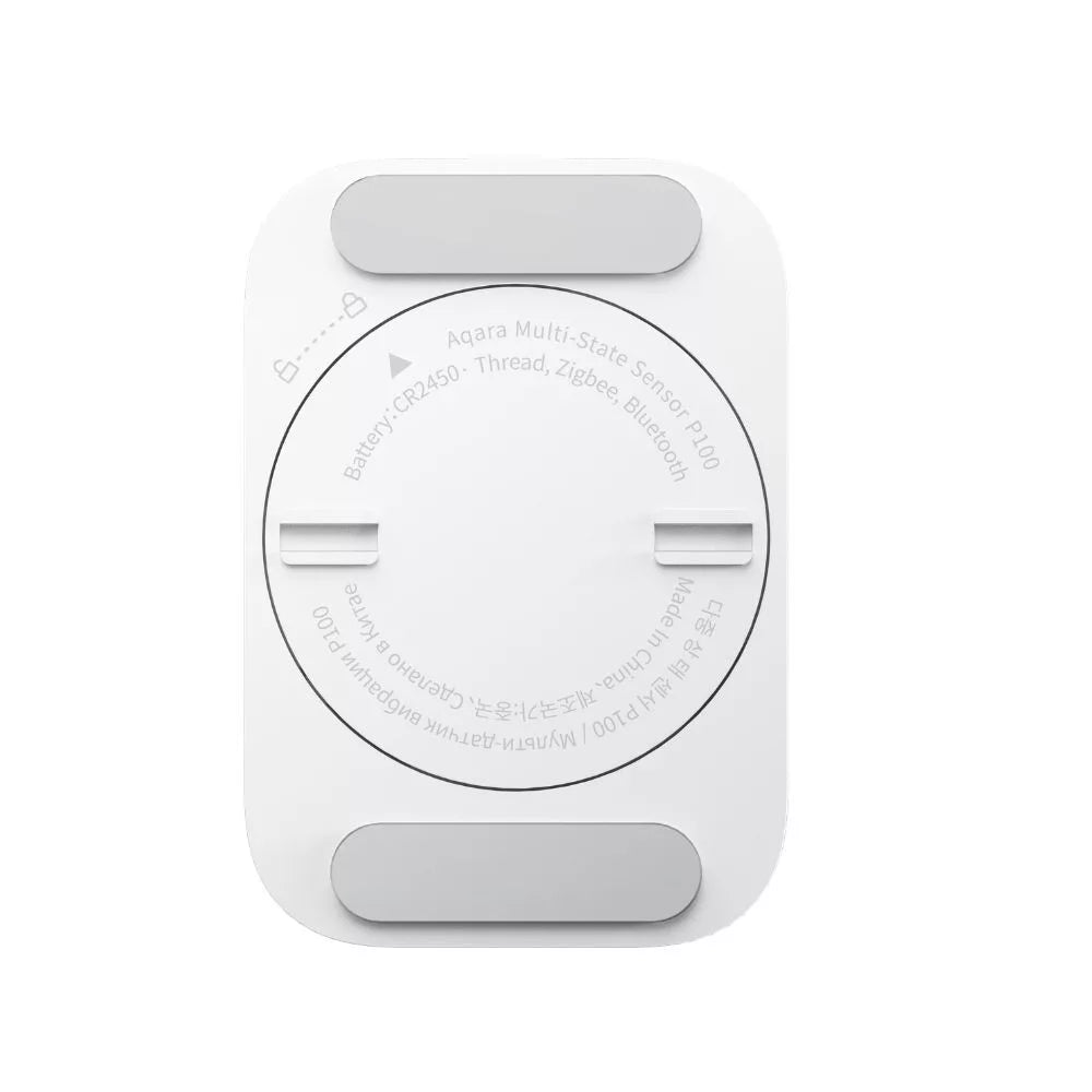 Aqara Multi-State Sensor P100 – Smart multi-sensor for door/window opening, vibration and tilt detection; Zigbee + Thread, branco, (VB-S03E)