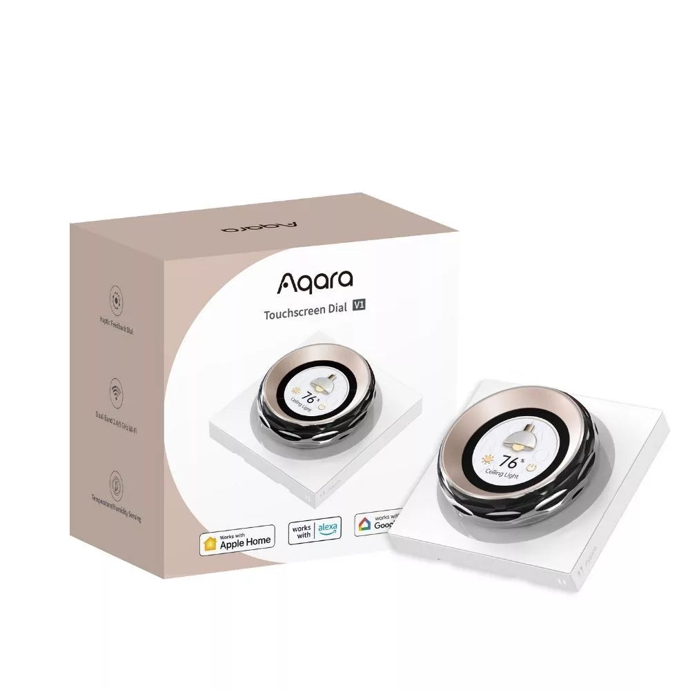 Aqara Touchscreen Dial V1 EU smart parede switch com touch screen and rotary control