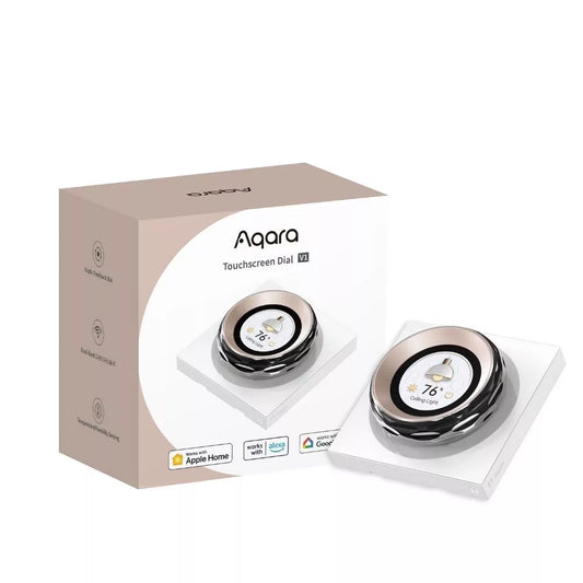 Aqara Touchscreen Dial V1 EU smart parede switch com touch screen and rotary control
