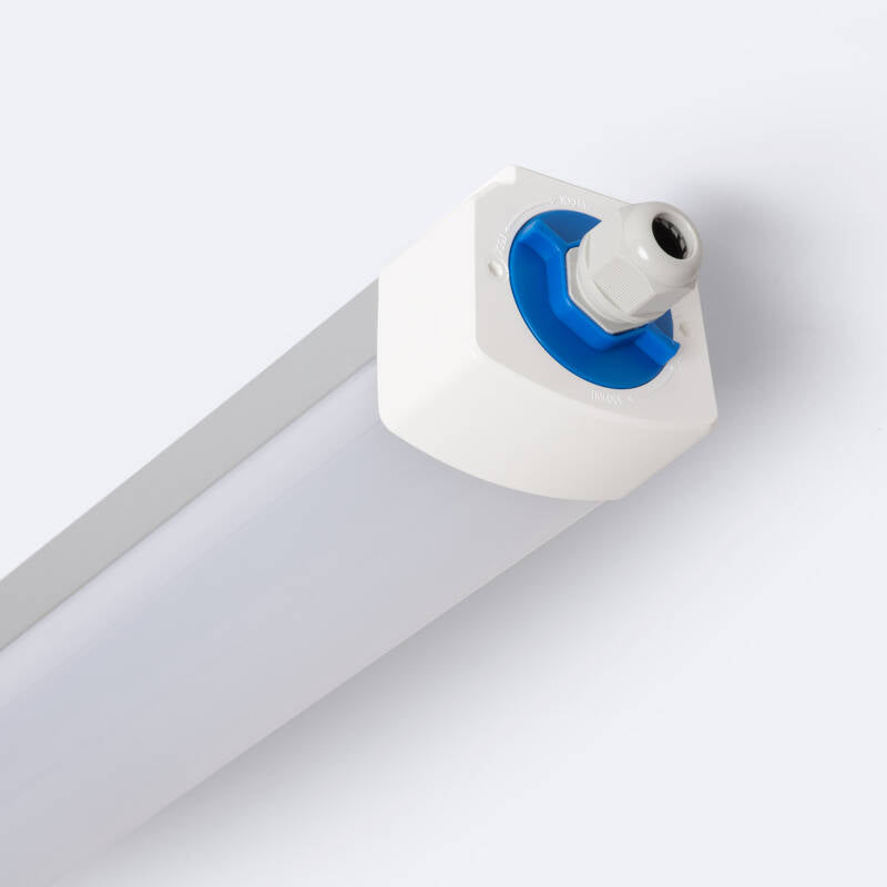 Armadura Hermética LED 120 cm 40W 150lm/W Alumínio IP65 Conectável