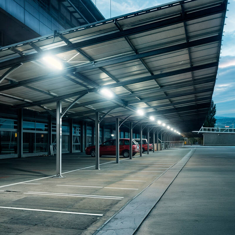 Armadura Hermética Slim para um Tubo LED 60 cm Conexão Uni-Lateral IP65