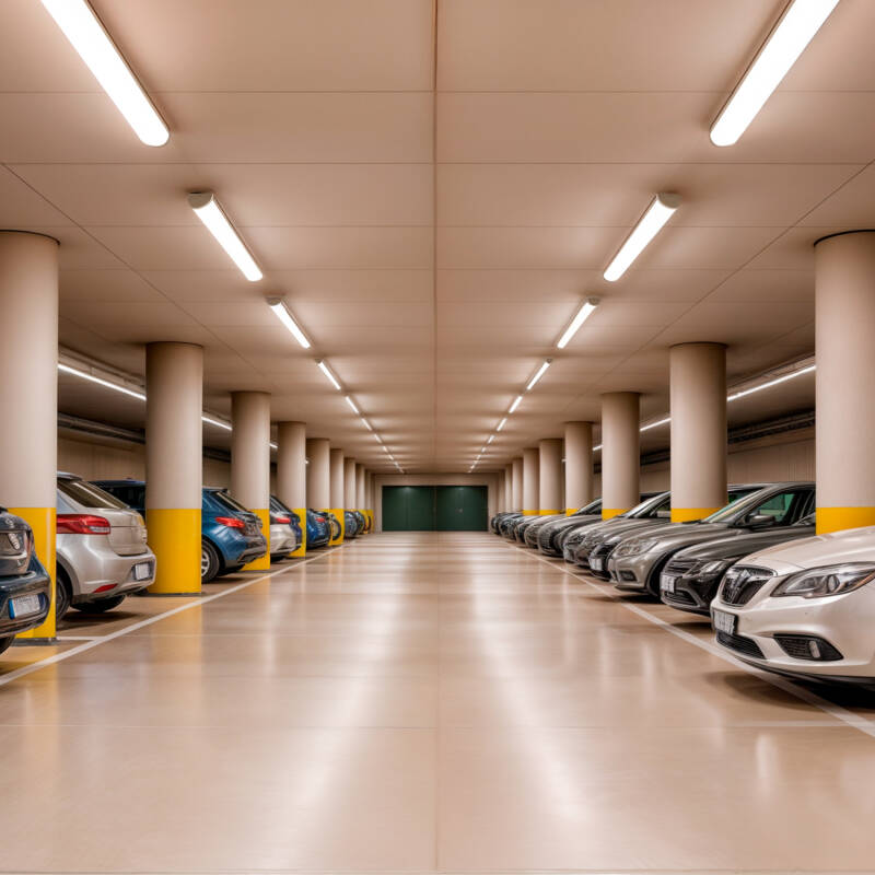 Armadura LED Selecionável 40-50-60 W 180 cm Régua Batten
