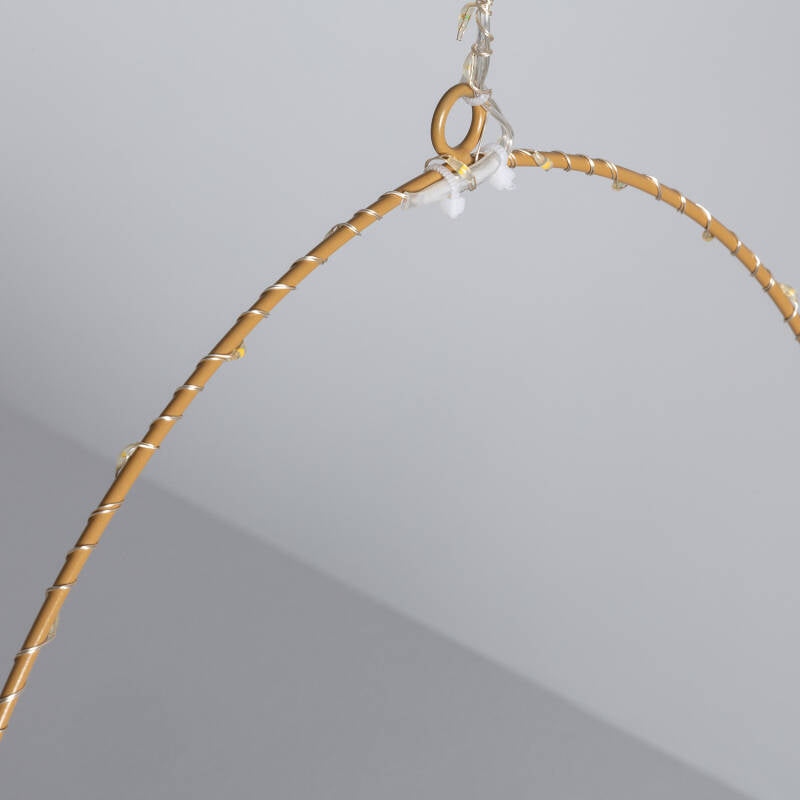 Aro com Grinalda de Luz LED Hoop