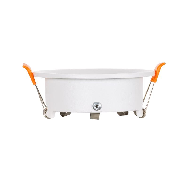 Aro Downlight Circular Branco para Lâmpada LED GU10 / GU5.3 Corte Ø 70 mm