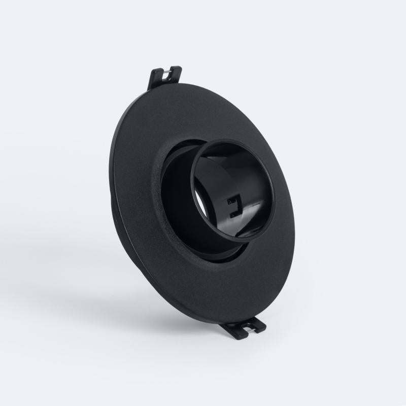 Aro Downlight Circular Inclinável Baixo UGR para Lâmpada LED GU10 / GU5.3 Corte Ø85 mmSuefix
