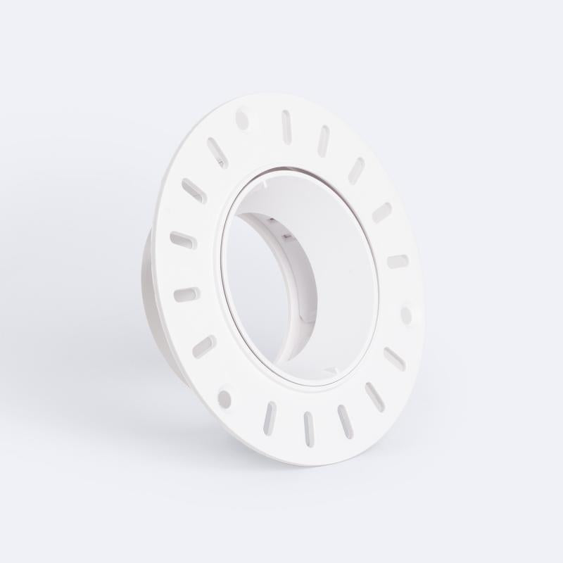 Aro Downlight Circular Inclinável Integração Gesso/Pladur para Lâmpada LED GU10 / GU5.3 Corte Ø70 mm Suefix