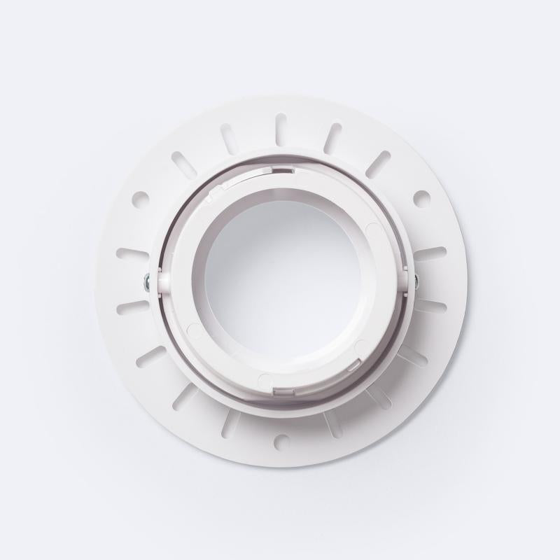 Aro Downlight Circular Inclinável Integração Gesso/Pladur para Lâmpada LED GU10 / GU5.3 Corte Ø70 mm Suefix
