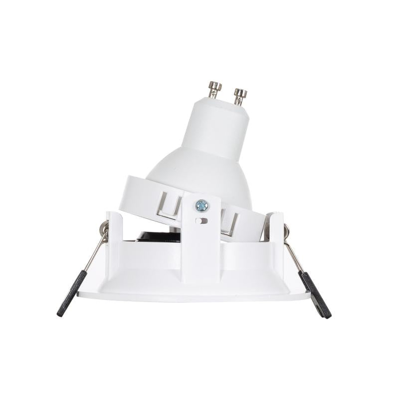 Aro Downlight Cónico Reflect Excêntrico para Lâmpadas LED GU10/ GU5.3 Corte Ø 75 mm