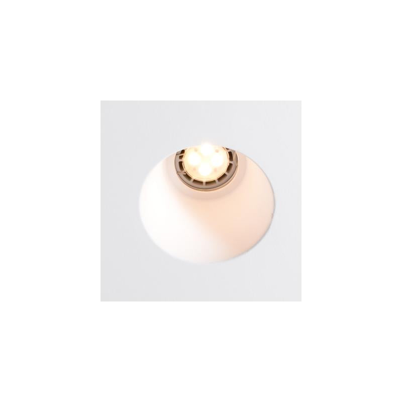 Aro Downlight Integração em Gesso/Pladur para Lâmpada LED GU10 / GU5.3 Corte 153x153 mm UGR17