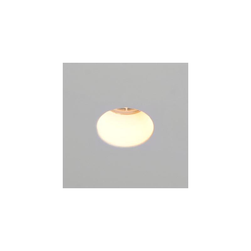 Aro Downlight Integração em Gesso/Pladur para Lâmpada LED GU10 / GU5.3 Corte 83x83 mm UGR17