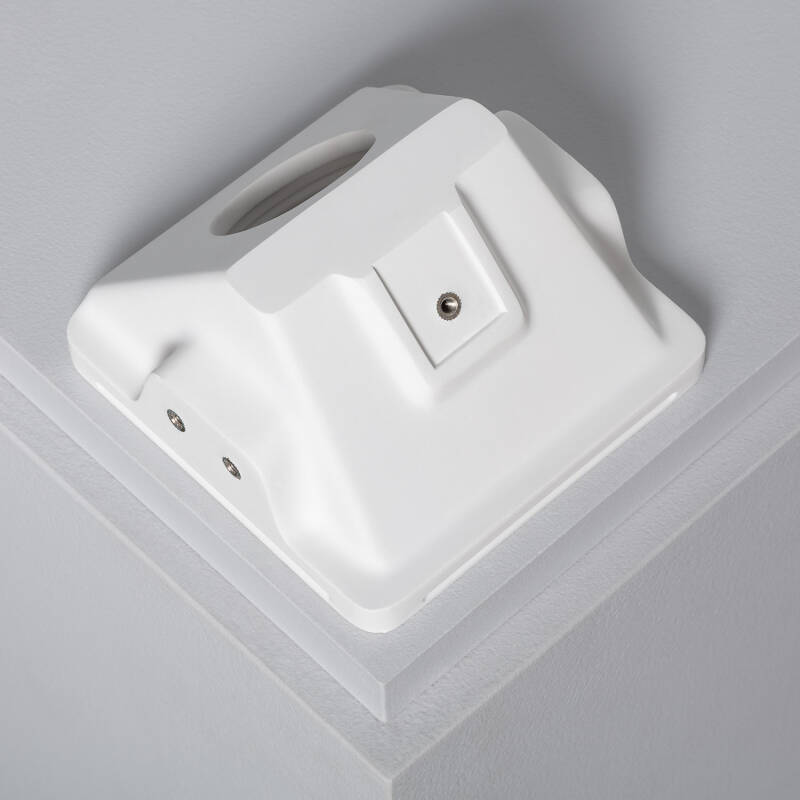 Aro Downlight Integração Gesso/Pladur Accent para Lâmpada LED GU10 / GU5.3 Corte 123x123 mm UGR17