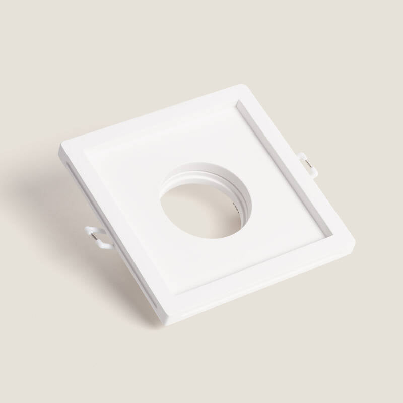 Aro Downlight Integração Gesso/Pladur para Lâmpada LED GU10 / GU5.3 Corte 125x125 mm UGR17