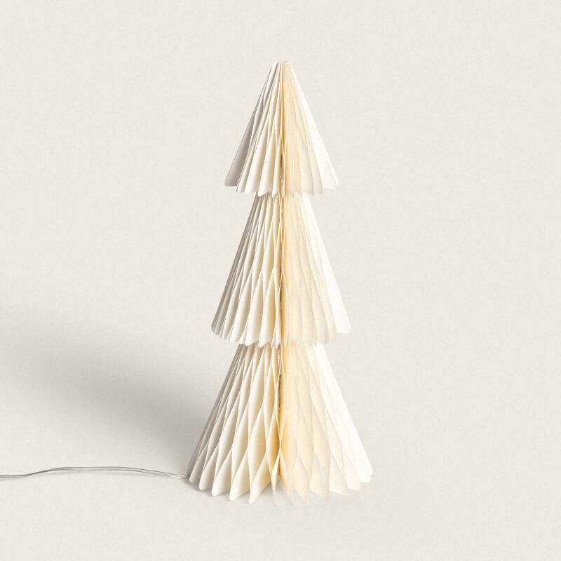 Árvore de Natal LED de Papel com Bateria Amethy