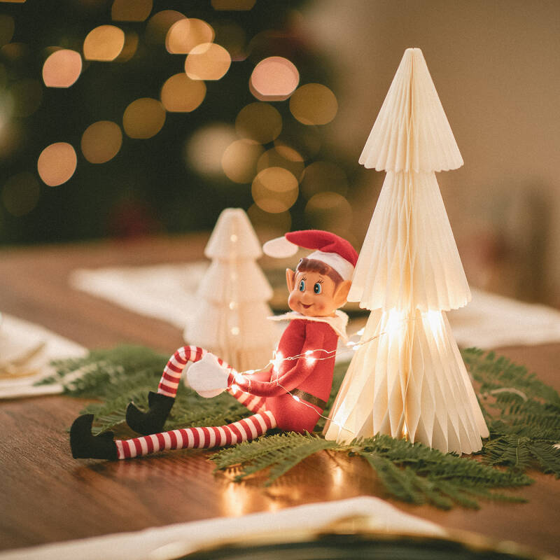 Árvore de Natal LED de Papel com Bateria Amethy